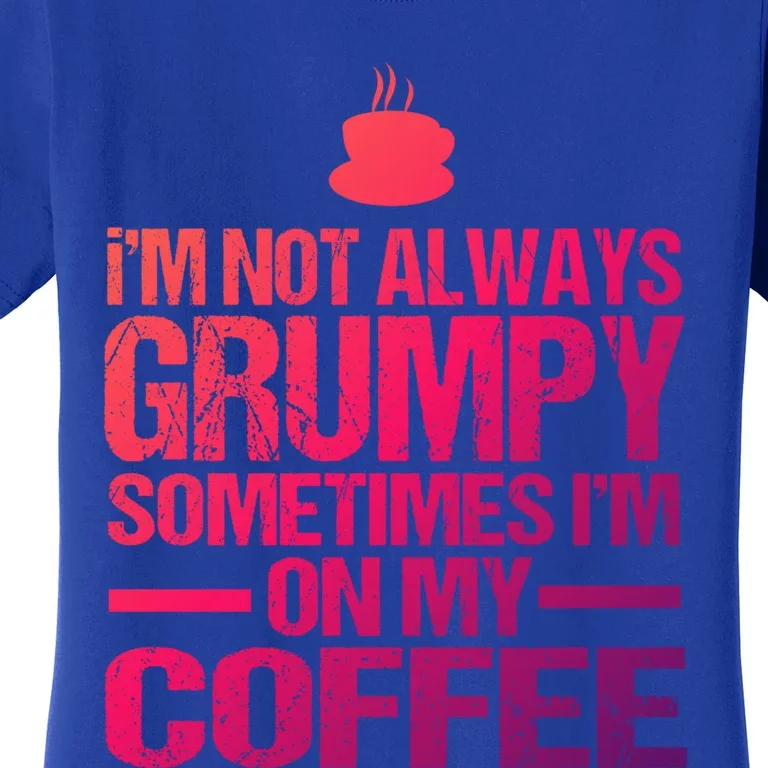 Funny Coffee Grandpa Funny Retired Papa Gift Women's T-Shirt