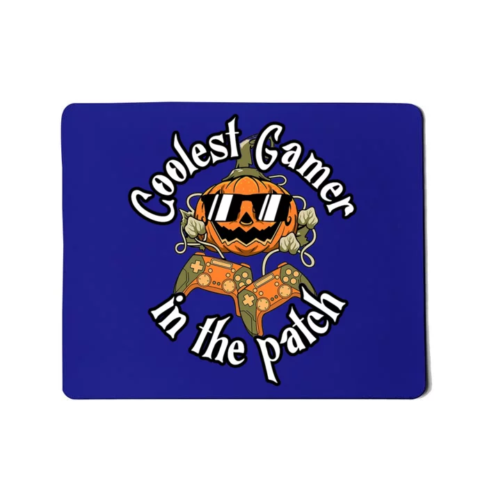 Funny Coolest Gamer Pumpkin Happy Halloween Vibe Costume Great Gift Mousepad