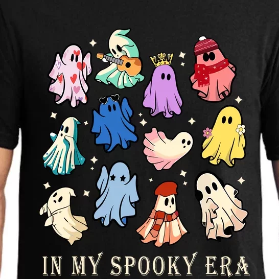 Funny Cute Ghost Halloween Costume Lover In My Spooky Era Pajama Set