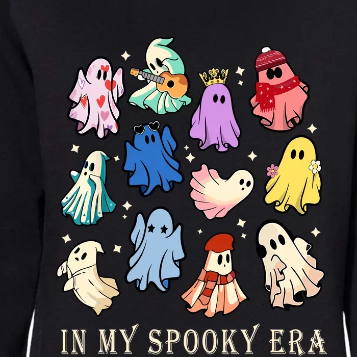 Funny Cute Ghost Halloween Costume Lover In My Spooky Era Womens California Wash Sweatshirt