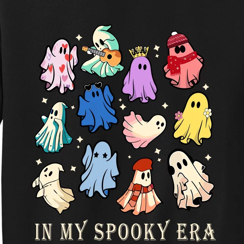 Funny Cute Ghost Halloween Costume Lover In My Spooky Era Tall Sweatshirt