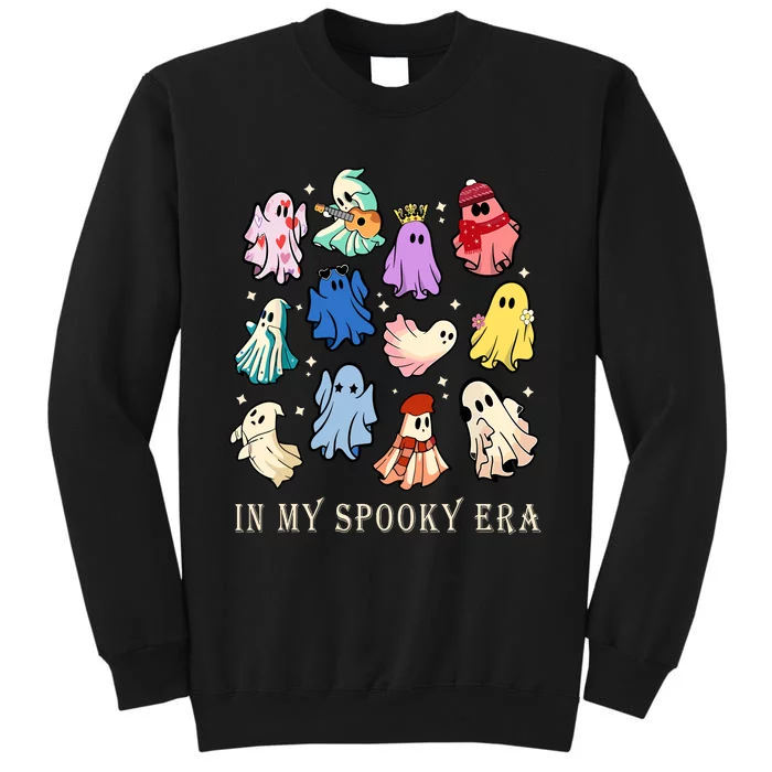 Funny Cute Ghost Halloween Costume Lover In My Spooky Era Tall Sweatshirt