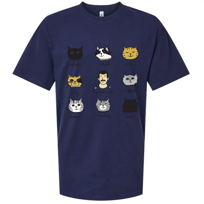 Freddies Cats Goliath Deliah Oscar Lily Tiffany Romeo Dorothy Miko Sueded Cloud Jersey T-Shirt