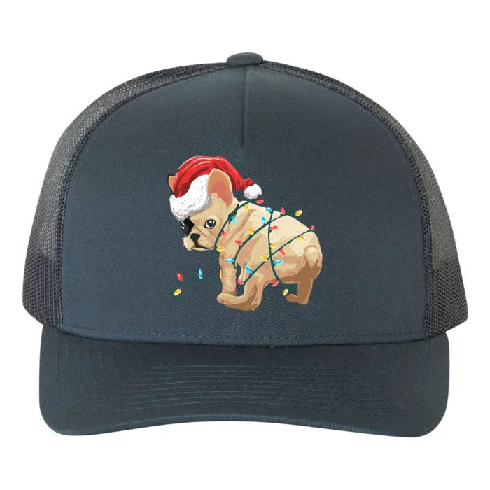 Funny Christmas Gift For A French Bulldog Owner Gift Yupoong Adult 5-Panel Trucker Hat