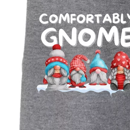 Funny Comfortably Gnome Christmas Gift Doggie 3-End Fleece Hoodie