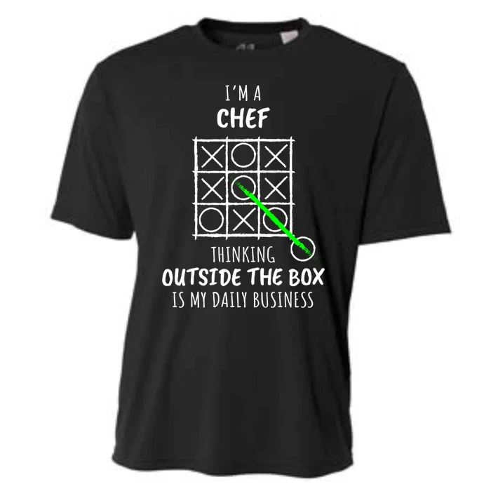 Funny Chef Gift Cooling Performance Crew T-Shirt