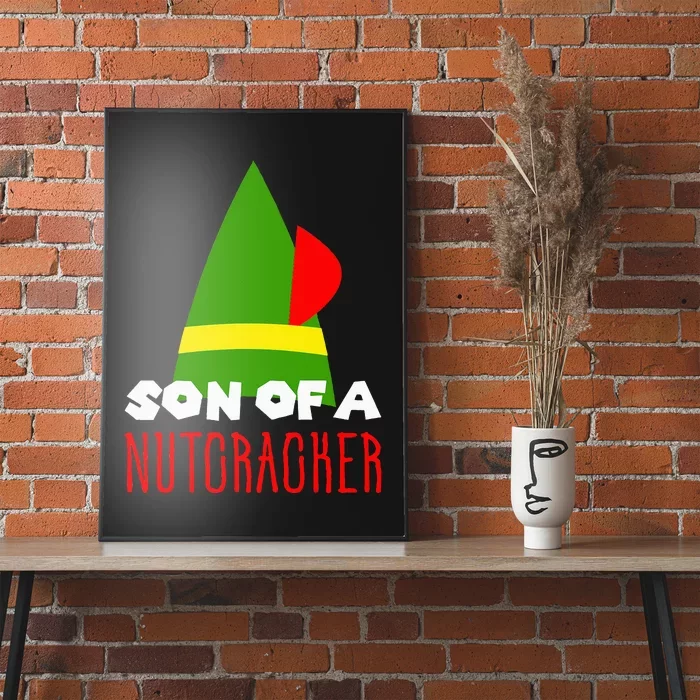 Funny Christmas Gift Son Of A Nutcracker Poster