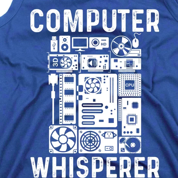 Funny Computer Geek Tech Nerd Gift Cool Support Cute Gift Tank Top