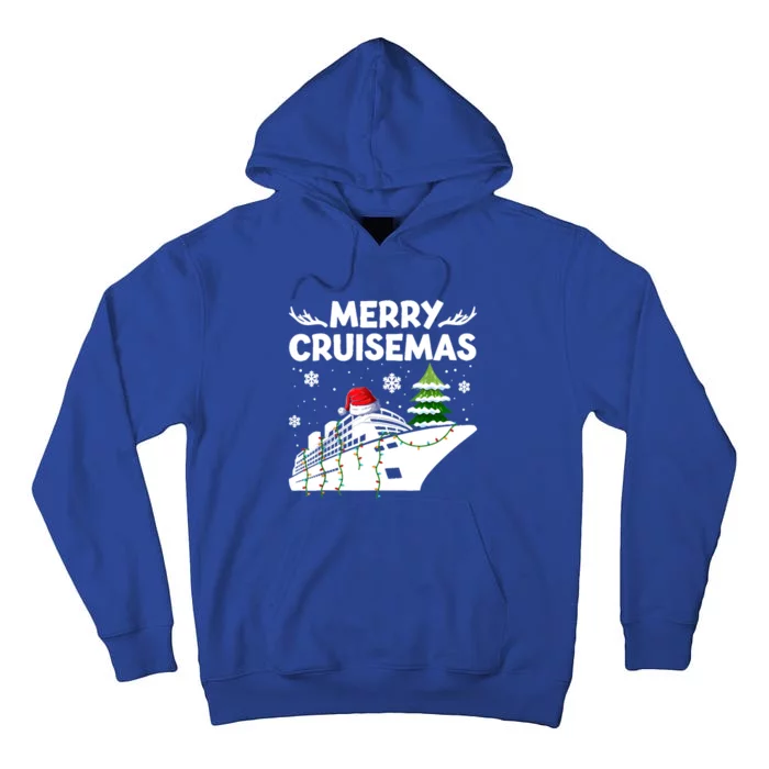 Family Cruise Gift Merry Cruisemas Christmas Vacation Gift Tall Hoodie