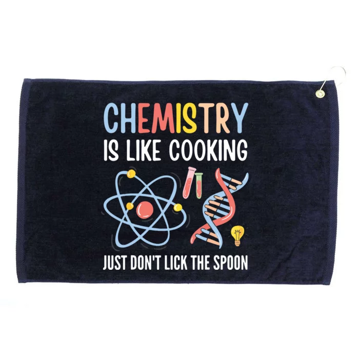 Funny Chemist Gifts Chemistry Is Like Cooking Science Nerd Grommeted Golf Towel