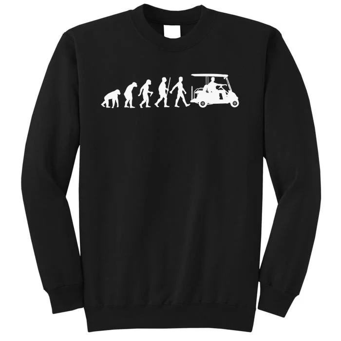 Funny Cool Golf Cart Art Vintage Golf Lover Players Sweatshirt