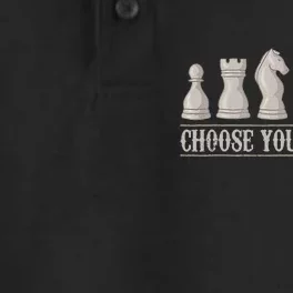 Funny Chess Gift For Chess Lover  Cool Player Dry Zone Grid Performance Polo