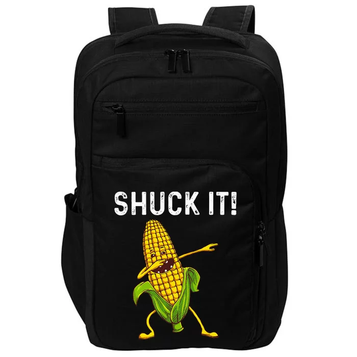 Funny Corn Gift For  Corn On The Cob Costume Farmer Impact Tech Backpack