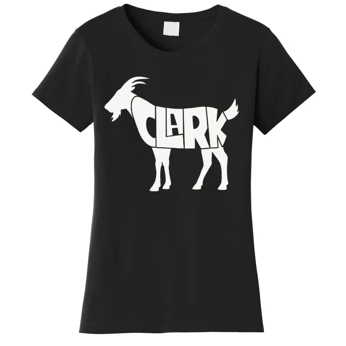 Funny Clark Goat Basketball Fan Gift Women's T-Shirt