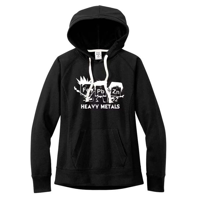 Funny Chemistry Gift Heavy Metals Women's Fleece Hoodie