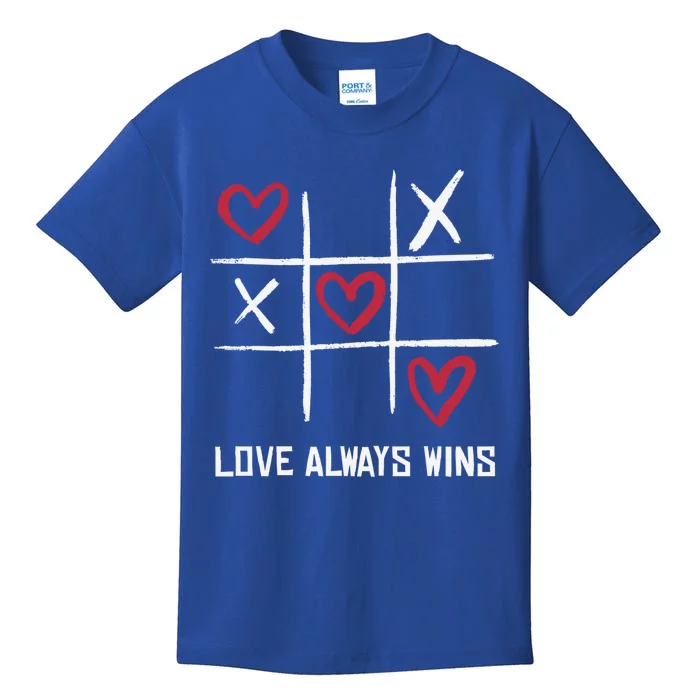 Funny Crosses Game Valentine's Day Gift Kids T-Shirt