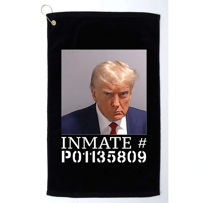 Fulton County Georgia Jail Prisoner Inmate P01135809 Mugshot Platinum Collection Golf Towel