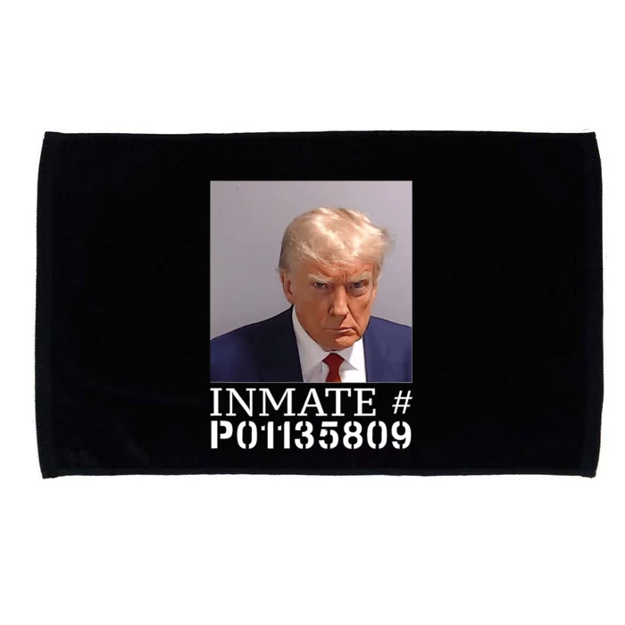 Fulton County Georgia Jail Prisoner Inmate P01135809 Mugshot Microfiber Hand Towel