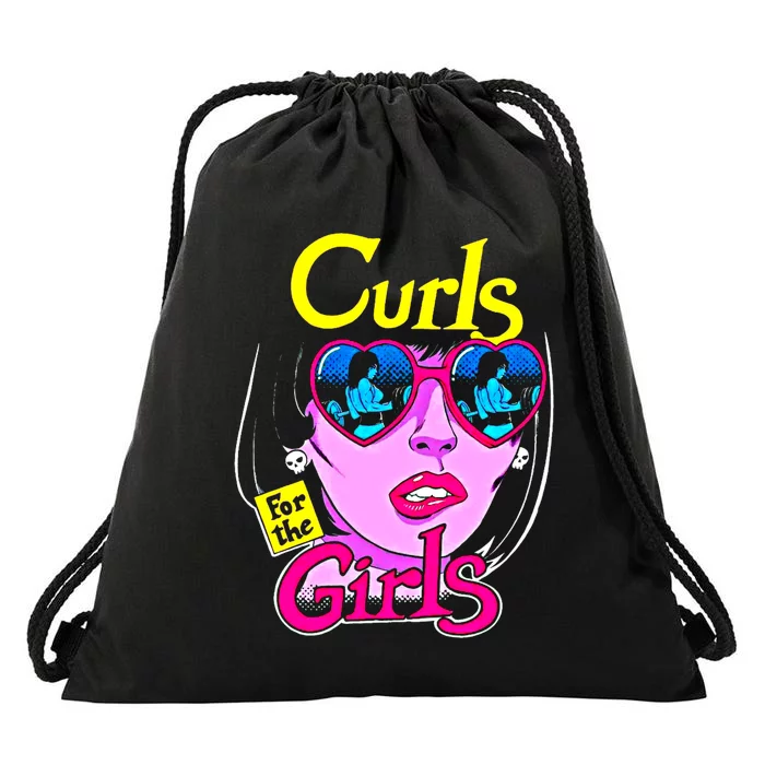 Funny Curls Gym Weightlifting Bodybuilding Fitness Meaningful Gift Drawstring Bag