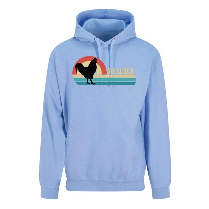 Funny Chicken Go Cluck Chicken Pet Chicken Lovers Chickens Funny Chicken Unisex Surf Hoodie