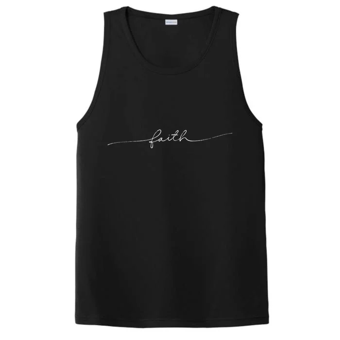 Faith Christianity Gift Performance Tank