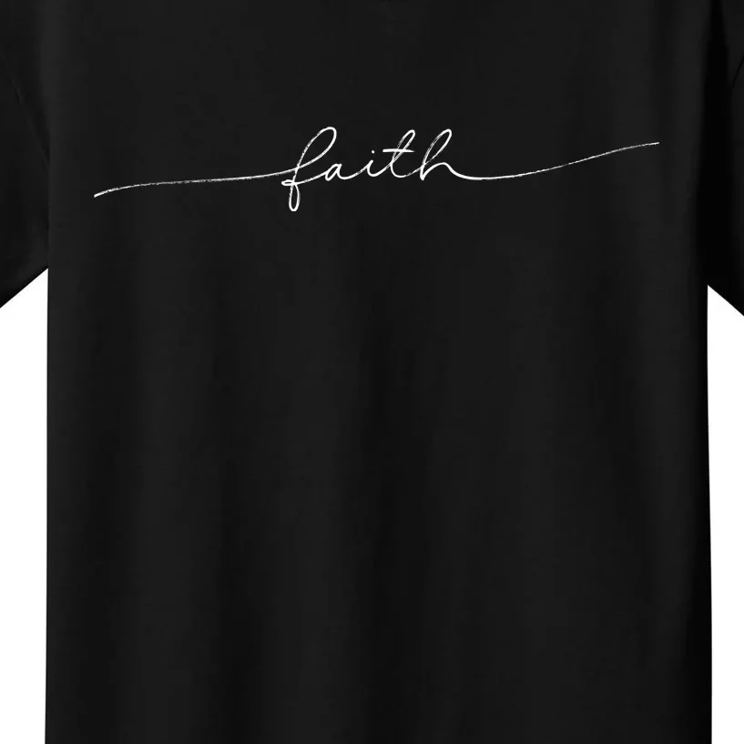 Faith Christianity Gift Kids T-Shirt