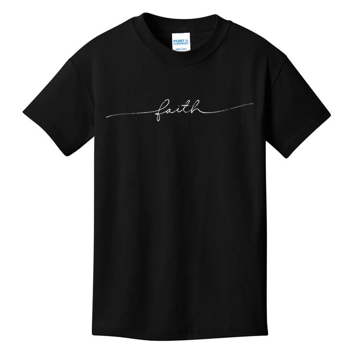 Faith Christianity Gift Kids T-Shirt