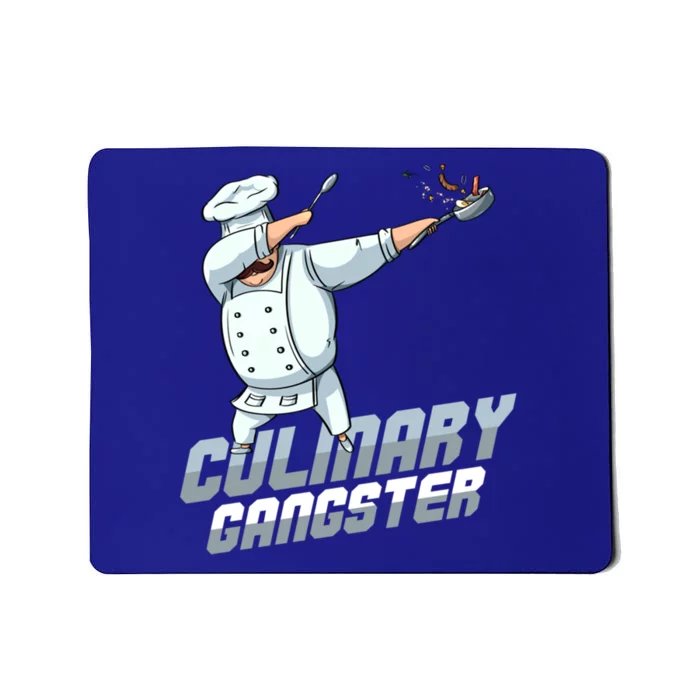 Funny Culinary Gangster Dabbing Chef Kitchen Cook Chef Cute Gift Mousepad