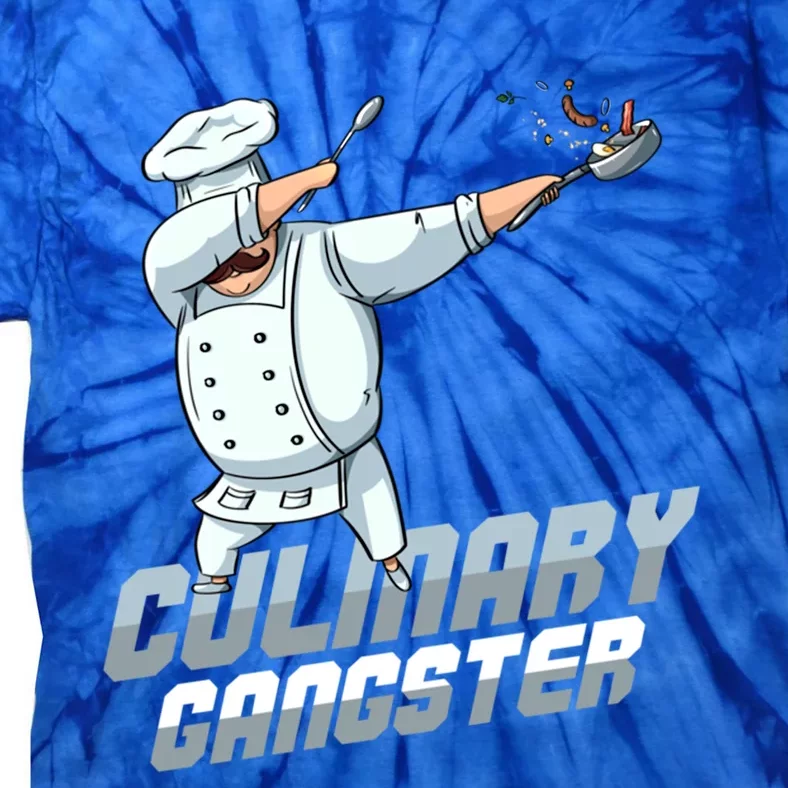 Funny Culinary Gangster Dabbing Chef Kitchen Cook Chef Cute Gift Tie-Dye T-Shirt