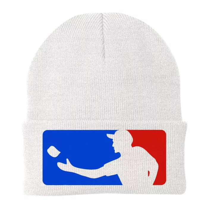 Funny Cornhole Gift Bean Bag Toss Game Players Knit Cap Winter Beanie