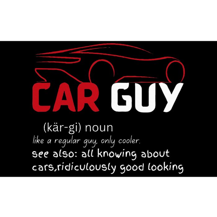 Funny Car Guy Definition  Sport Car Lover Car guy Mechanic Bumper Sticker