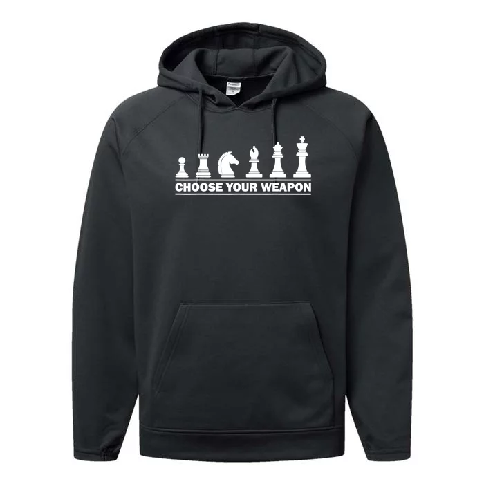 Funny Chess Gift For Chess Lover Kids Boys Girls Cool Player Gift Performance Fleece Hoodie