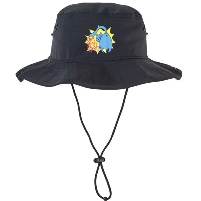 Funny Cat Guess What? Kitty Butt Legacy Cool Fit Booney Bucket Hat