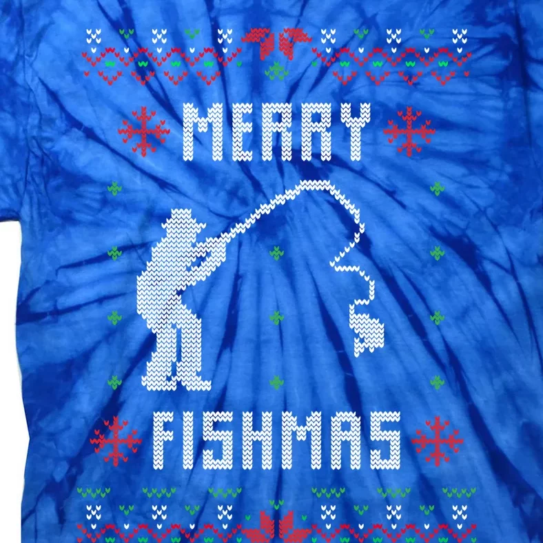 Fishing Christmas Gift For Mom Gift Tie-Dye T-Shirt