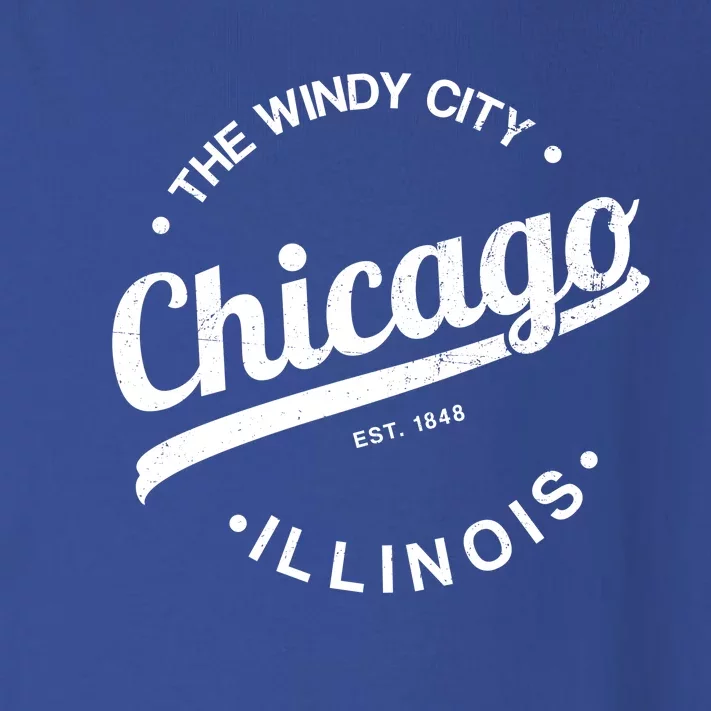 Funny Chicago Gift Windy City Tee Usa Metropolis Gift Toddler Long Sleeve Shirt