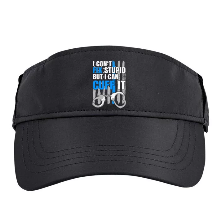 Funny Cop Gift Handcuffs Police Law Enforcement Adult Drive Performance Visor