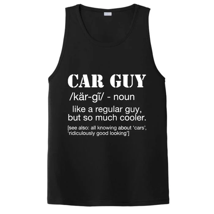 Funny Car Guy Cars Lover Racing Mechanics Car Guy Definition Performance Tank