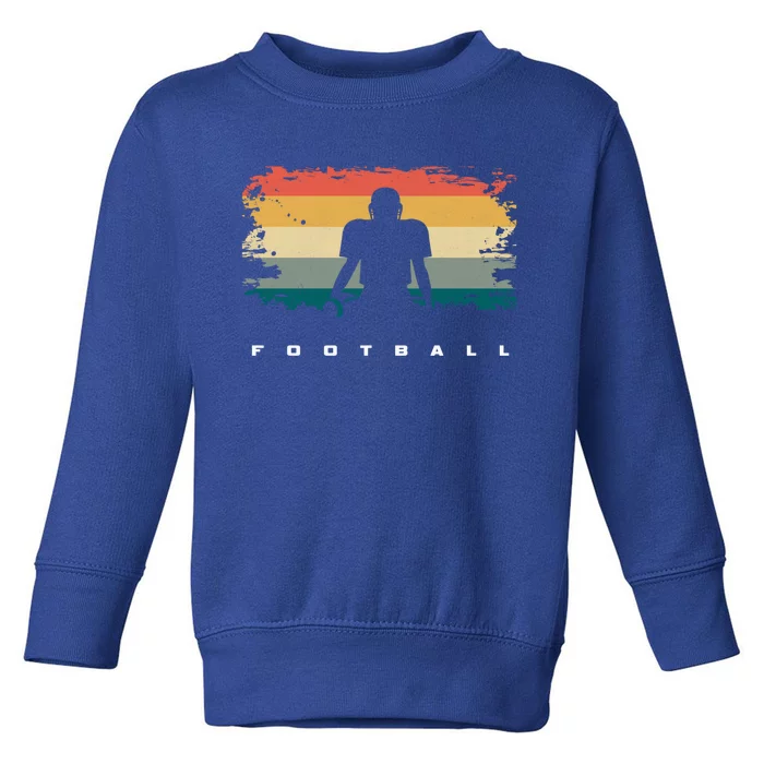 Football Clothing Gift Football Cool Gift Toddler Sweatshirt