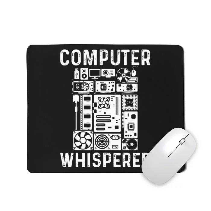 Funny Computer Geek Tech Nerd Gift Men Women Cool Support Mousepad