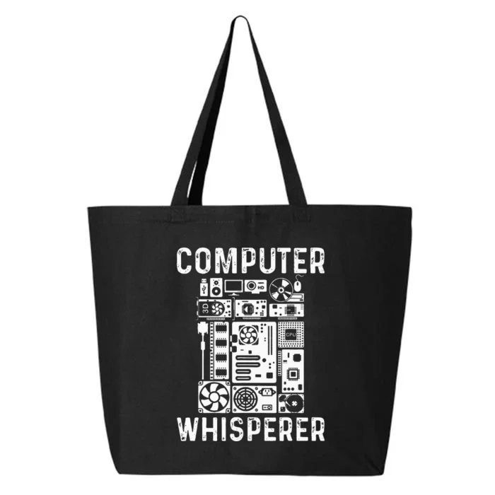 Funny Computer Geek Tech Nerd Gift Men Women Cool Support 25L Jumbo Tote