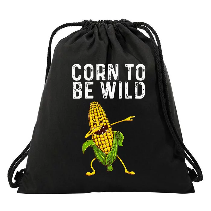 Funny Corn Gift For Men Women Corn On The Cob Costume Farmer Drawstring Bag