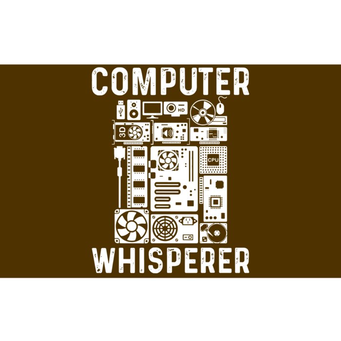 Funny Computer Geek Tech Nerd Computer Whisperer Bumper Sticker