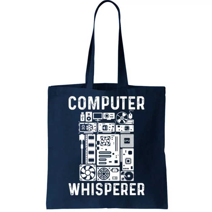 Funny Computer Geek Tech Nerd Computer Whisperer Tote Bag