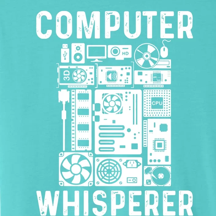 Funny Computer Geek Tech Nerd Computer Whisperer ChromaSoft Performance T-Shirt