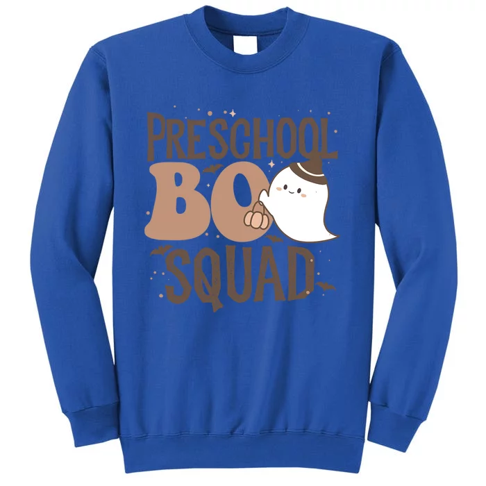 Funny Cute Halloween Preschool Boo Squad Costume Teacher Gift Sweatshirt