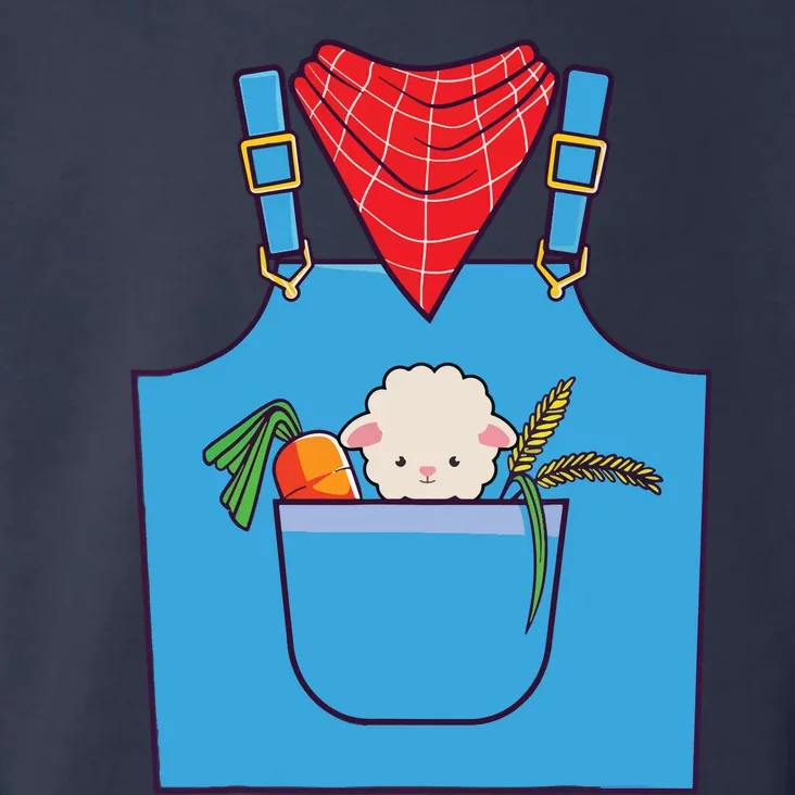 Farmer Costume Halloween Simple Cute Farm Toddler Hoodie