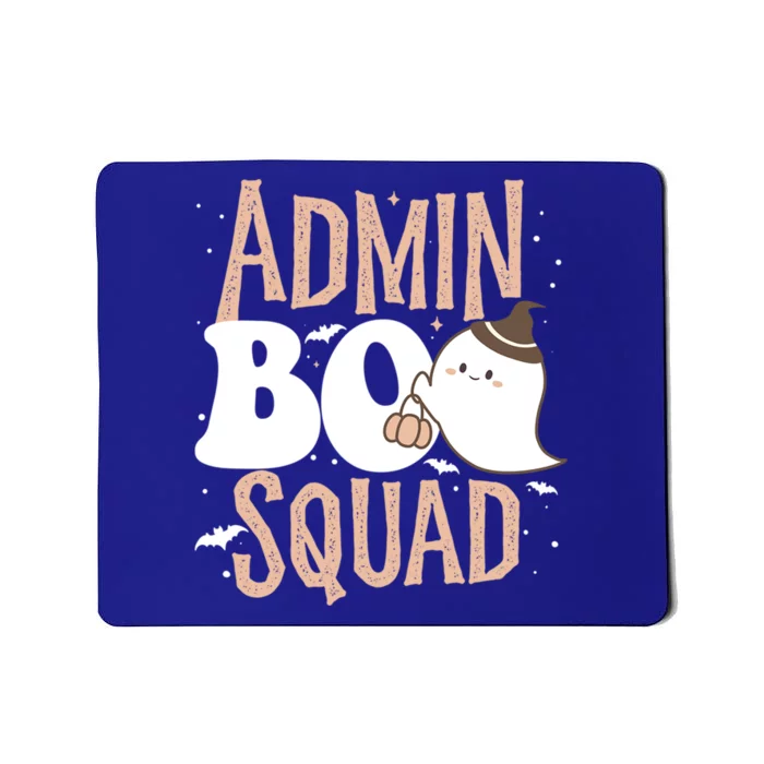 Funny Cute Halloween School Admin Boo Squad Costume Cute Gift Mousepad