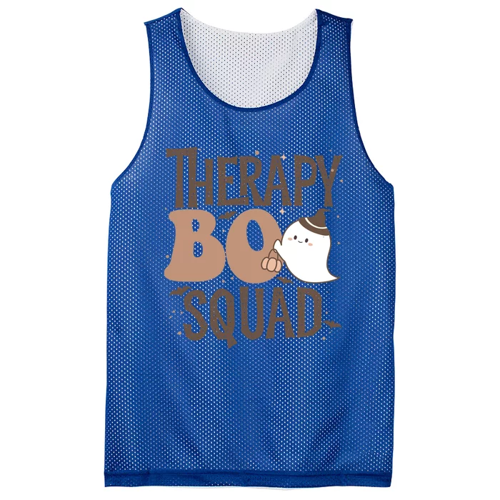 Funny Cute Halloween Specialist Boo Squad Costume Teacher Gift Mesh Reversible Basketball Jersey Tank