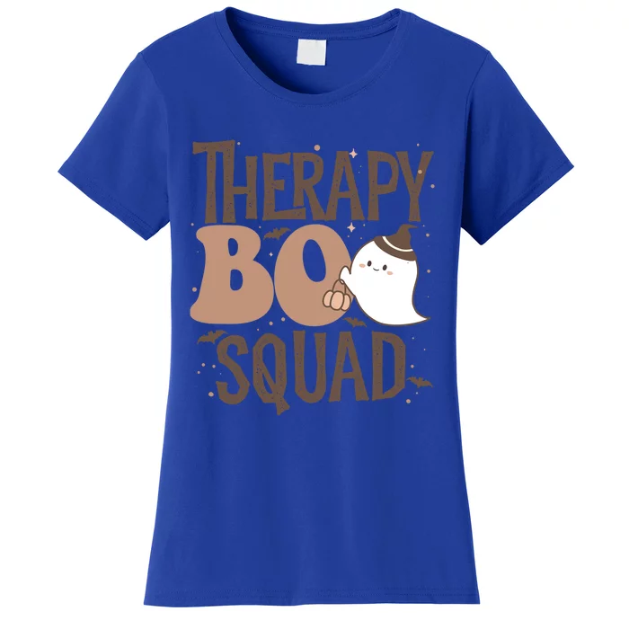 Funny Cute Halloween Specialist Boo Squad Costume Teacher Gift Women's T-Shirt