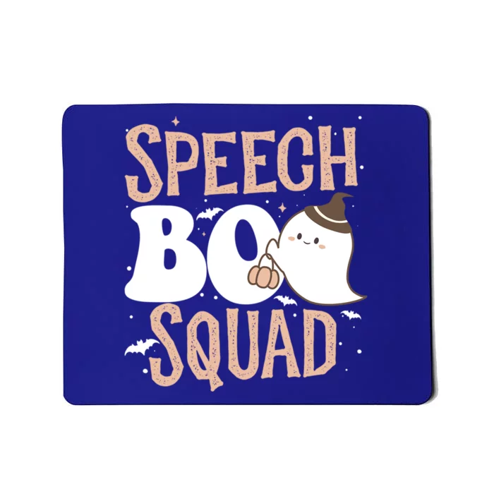 Funny Cute Halloween Speech Boo Squad Costume Teacher Cute Gift Mousepad